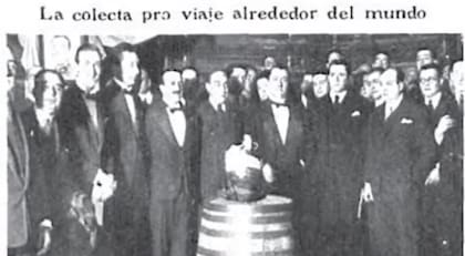 Con los fondos reunidos se adquirieron aviones, repuestos, mapas y otros elementos necesarios para el viaje.