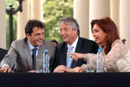 Con los Kirchner cuando dirigía la Anses