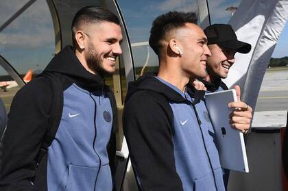 Con Mauro Icardi, compaero, capitn y amigo