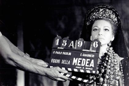 Con Medea (1969) de Pier Paolo Pasolini, Maria Callas inmortalizaba su presencia en el cine.