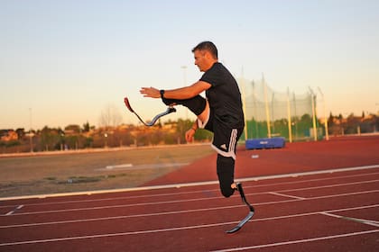 Con mucha voluntad, Pablo logró una adaptación muy veloz