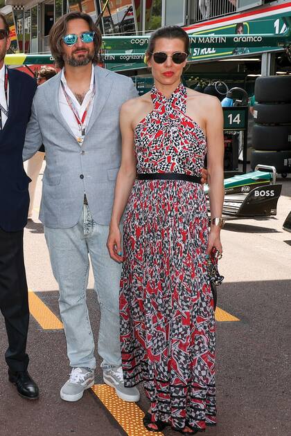 Con mucho estilo, durante el Gran Premio de Fórmula 1 en Mónaco, en mayo de 2023.