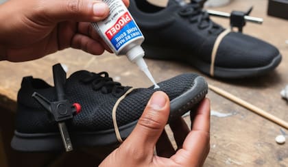 Con pegamento y una técnica adecuada, se pueden arreglar estas prendas (Foto: Gemini)