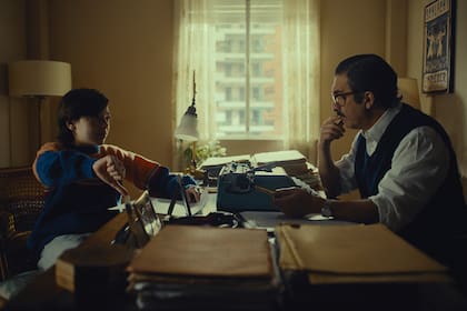 Con Santiago Armas ("un fenómeno"), su hijo en la película que llega hoy a las salas y que luego se estrenará en Prime Video