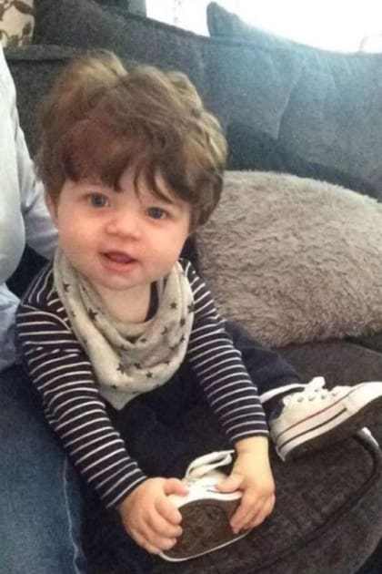 Con siete meses, así luce Junior Cox