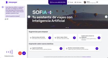 Con SOFIA, los s pueden planificar cada aspecto de sus vacaciones de manera automática y personalizada