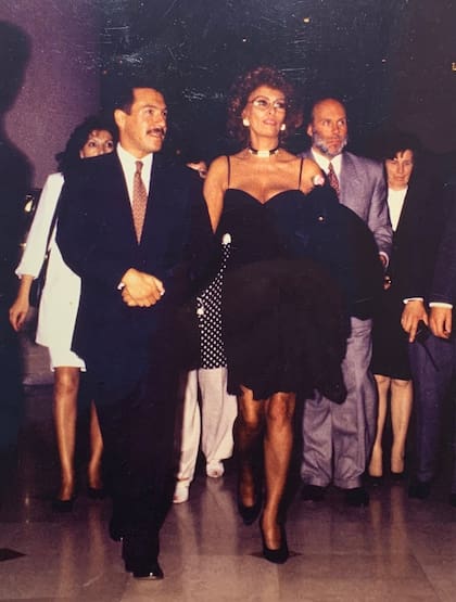 "Con Sophia Loren pegamos onda y desarrollamos una relación de mucha confianza", dice Mañas