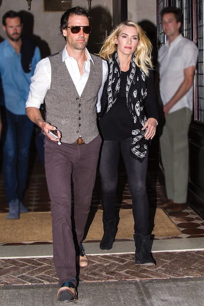 Con su actual marido, Edward Abel Smith (también conocido como Ned Rocknroll). El empresario tiene 47 años y es el sobrino del multimillonario Richard Branson