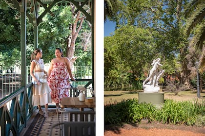 Con su belleza natural, el Parque Tres de Febrero es el escenario mágico de Selena Café.