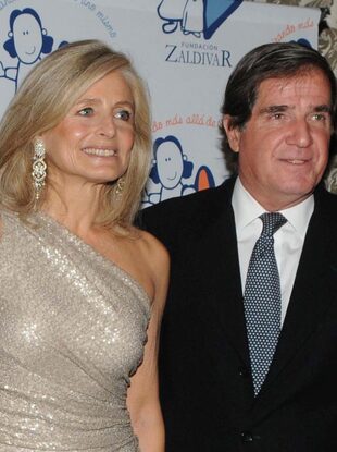Con su gran amor, Pablo Santamarina, que murió en 2012 de un ataque cardíaco.