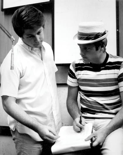 Brian Wilson y Mike Love