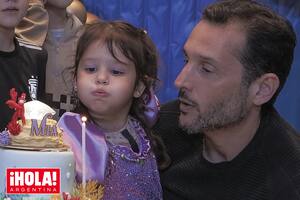Las fotos del cumpleaños de Mia, la hija de Germán Paoloski y Sabrina Garciarena, con un show muy especial
