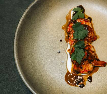 Con tamarindo y cilantro