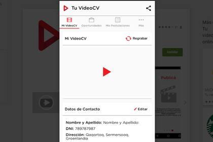 Con Tu VideoCV los usuarios tienen 120 segundos para presentarse