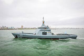 Cómo es la nueva patrullera que la Armada incorporó para el control de las 200 millas