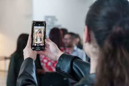 Con un filtro "Frida", Malba invitó a los visitantes a sacarse selfies y compartirlas en Instagram

