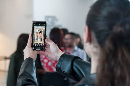 Con un filtro "Frida", Malba invitó a los visitantes a sacarse selfies y compartirlas en Instagram