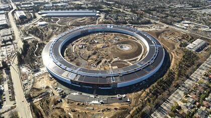 Con un particular diseño, el Apple Campus 2 ocupa 260 mil metros cuadrados