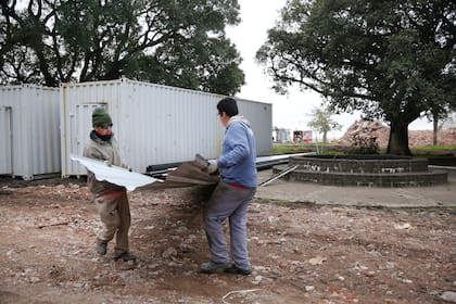 Con un relleno costero, se amplía y actualiza el aeroparque porteño