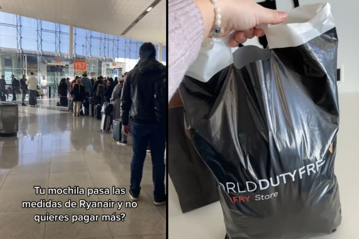 Mostró un tip para solucionar el exceso de equipaje en el carry on y