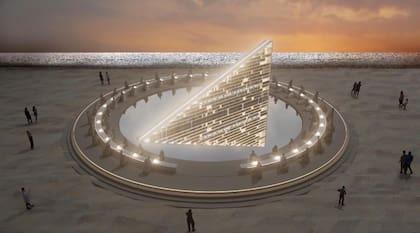 Con una biblioteca giratoria de quince metros y una luminosa sala de lectura creadas por Es Devlin, Faena Art aportará un espacio de "lectura, reflexión y encuentro"