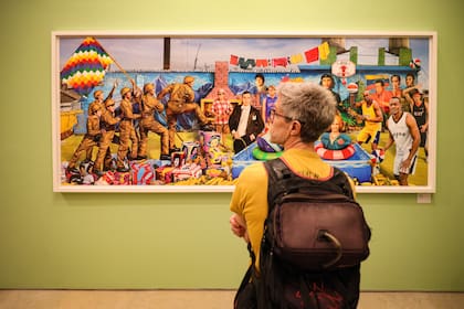 Con una retrospectiva de Marcos López, Fundación Larivière participó del Gallery y de la Noche de los Museos