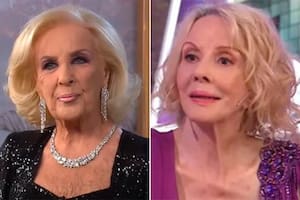 Con una simpática foto, Mirtha Legrand despidió en las redes a Libertad Leblanc