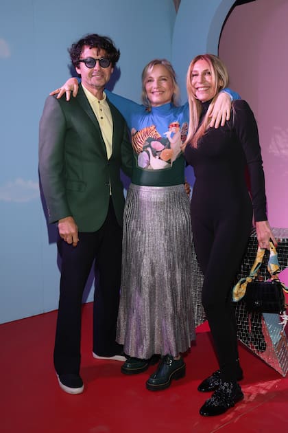 Con Wally Diamante y Ama Amoedo.