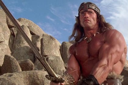 Conan el bárbaro (1982), con Arnold Schwarzenegger