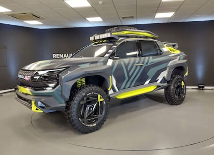 Concept de la Renault Niagara, la pick up de media tonelada que se fabricará en la Argentina
