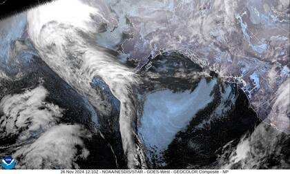 Condiciones peligrosas en Alaska: la costa este del mar de Beaufort enfrentará sensaciones térmicas de -55° C y visibilidad reducida