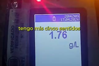 Conducía borracho por una ruta en Neuquén: le retuvieron el auto y le sacaron la licencia