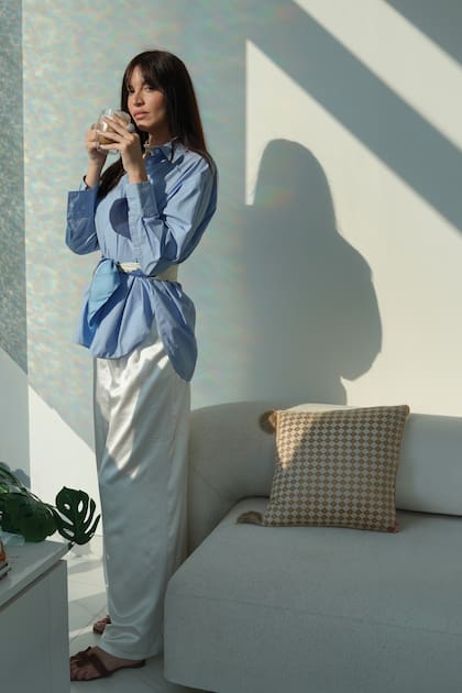 “Conecto con los valores y la
mentalidad de mi herencia:
el sentido de la estética,
el aprecio por la belleza", dice