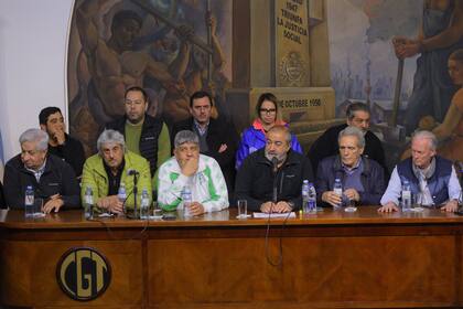 Conferencia de la CGT por el paro general