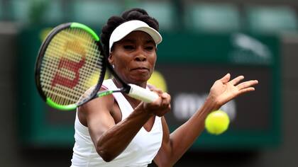 Conferencia de prensa de a tenista estadounidense Venus Williams