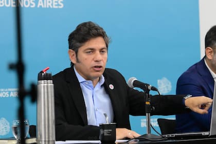 Conferencia de prensa de Axel Kicillof en La Plata en relación a YPF.