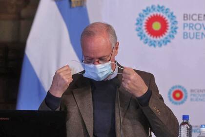 Conferencia de prensa de Axel Kicillof y Daniel Gollan