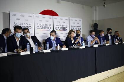 Conferencia de prensa de Juntos por el Cambio