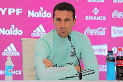 Conferencia de prensa de Lionel Scaloni, director técnico de la selección argentina
