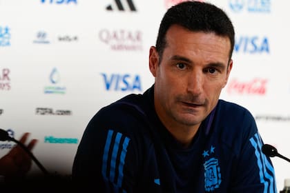 Conferencia de prensa de Lionel Scaloni en Doha, Qatar