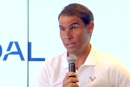 Nadal, ante la prensa; el exnúmero 1 del mundo fue claro sobre la situación que atraviesa actualmente
