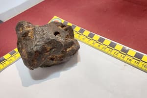 Quiso salir del país con un meteorito para venderlo en el exterior