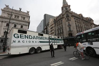 Congreso. Previa a la movilización en defensa de los jubilados.