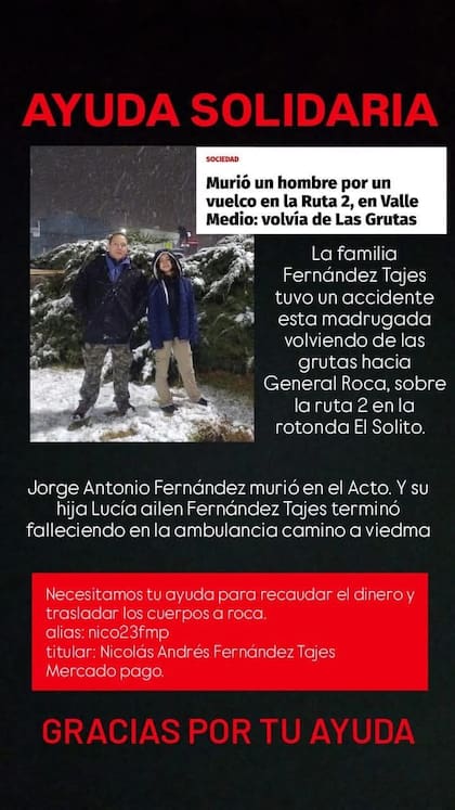 Conmoción en Río Negro: un padre y su hija adolescente murieron luego de que su rodado despistara y volcara.