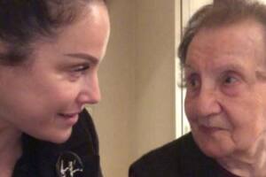 La abuela de Connie Ansaldi sobrevivió al Holocausto y es furor por su historia