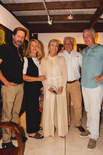 Conrado Cimino, Denise Chapdman, Victoria Relats y Máximo Bacanelli