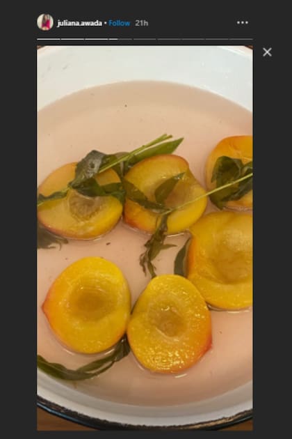 Conservas, panificados y platos con pescado fueron algunas de las recetas terminadas que pasaron por las historias de Instagram de la exprimera dama