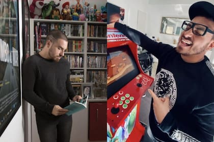 Consolas y videojuegos, algunos de los espacios de la increíble propiedad de Federico Bal