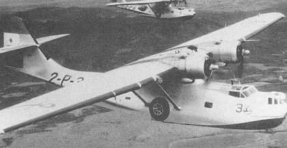 Consolidated PBY Catalina, los aviones de transporte que participaron también en el bombardeo a la Plaza de Mayo del 16 de junio de 1955