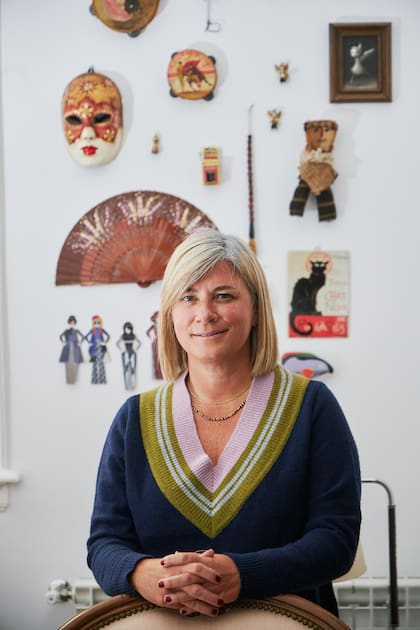 Constanza Balduzzi, vestuarista de la película Homo Argentum que está próxima a estrenarse